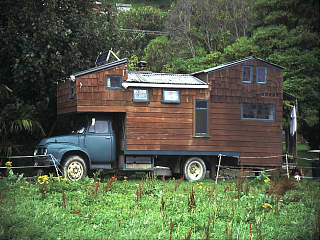 Illustration for article titled Crazy Wooden Homes on Wheels Are Ripped Out of Victorian Dreams